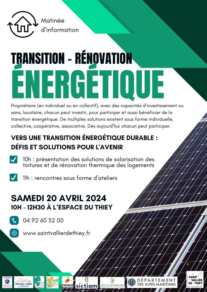 20/04/2024 Saint Vallier matinée rénovation énergétique